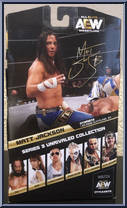 Matt Jackson from AEW - Unrivaled - Series  3 manufactured by Jazwares [Back]