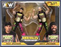 Nick Jackson / Matt Jackson from AEW - Unrivaled - Tag Team Packs manufactured by Jazwares [Front]