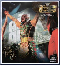 Penta El Zero M from AEW - Unrivaled - Supreme manufactured by Jazwares [Back]