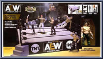 Authentic Scale Ring (with Kenny Omega) from AEW - Unrivaled - Accessories manufactured by Jazwares [Front]