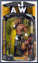 Swerve Strickland from AEW - Unrivaled - Series 17 manufactured by Jazwares [Front]