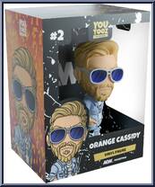 Orange Cassidy from AEW - Vinyl Figures manufactured by Youtooz [Front]