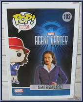 Agent Carter (Golden Orb) from Agent Carter - Pop! Vinyl Figures manufactured by Funko [Back]