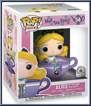 Alice at the Mad Tea Party from Alice in Wonderland - Pop! Rides manufactured by Funko [Front]