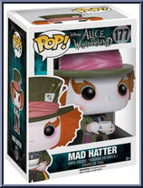 Mad Hatter (Live Action) from Alice in Wonderland - Pop! Vinyl Figures manufactured by Funko [Front]
