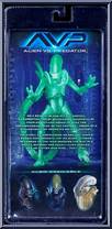 Warrior Alien (Thermal Vision) from Aliens - Exclusives manufactured by Neca [Back]