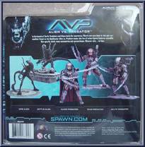 Celtic Predator from Alien vs Predator - Basic Series manufactured by McFarlane [Back]