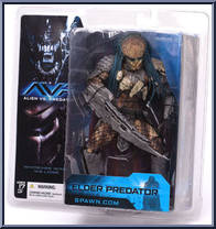 Elder Predator from Alien vs Predator - Basic Series manufactured by McFarlane [Front]