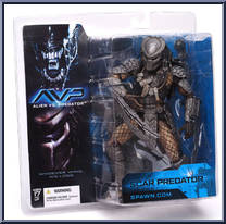 Scar Predator from Alien vs Predator - Basic Series manufactured by McFarlane [Front]