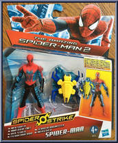 Spider-Man (Web Shield) from Amazing Spider-Man 2 - Spider Strike manufactured by Hasbro [Front]