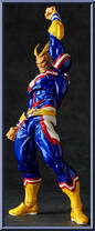 All Might (Shiny Color Version) from Amazing Yamaguchi Revoltech - My Hero Academia manufactured by Kaiyodo [Loose]
