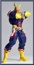 All Might from Amazing Yamaguchi Revoltech - My Hero Academia manufactured by Kaiyodo [Loose]