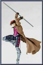 Gambit from Amazing Yamaguchi Revoltech - Marvel manufactured by Kaiyodo [Loose]