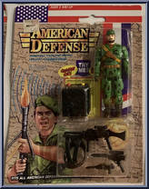 Green / Black Camo Uniform Action Figure