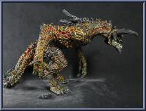 Jabberwocky (Bright yellow, Dark orange) Action Figure