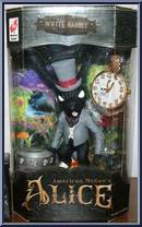 White Rabbit (Black fur, Grey Jacket) from American McGee's Alice - Exclusives manufactured by Milo's Workshop [Front]