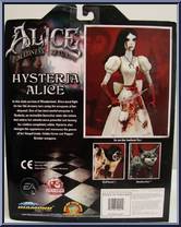 Hysteria Alice from American McGee's Alice - Madness Returns - Basic Series manufactured by Diamond Select [Back]