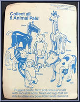 Horse from Animal Pals - Basic Series manufactured by Fisher-Price [Back]