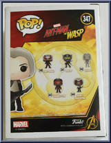 Janet van Dyne (Unmasked) from Ant-Man - Ant-Man and the Wasp Pop! manufactured by Funko [Back]