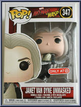 Janet van Dyne (Unmasked) from Ant-Man - Ant-Man and the Wasp Pop! manufactured by Funko [Front]