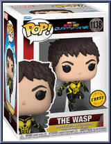 Wasp (Unmasked) (Chase) from Ant-Man & The Wasp: Quantumania - Pop! Vinyl Figures manufactured by Funko [Front]