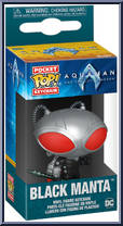 Black Manta from Aquaman and the Lost Kingdom - Pop! Keychains manufactured by Funko [Front]
