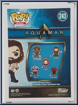 Arthur Curry from Aquaman - Pop! Vinyl Figures manufactured by Funko [Back]