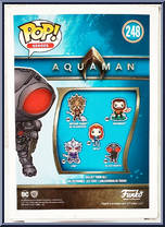 Black Manta (Gloss Black) from Aquaman - Pop! Vinyl Figures manufactured by Funko [Back]