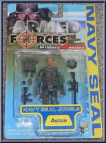 Aston from Armed Forces - Navy Seal Jungle manufactured by Intoyz [Front]