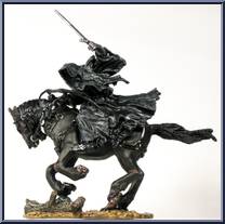 Ringwraith (Dark Rider #2 Galloping) from Armies of Middle Earth - Warriors and Battle Beasts - Wave 6 manufactured by Play Along [Loose]
