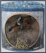 Gondorian Horseman (#1 Rearing) from Armies of Middle Earth - Warriors and Battle Beasts - Wave 7 manufactured by Play Along [Front]