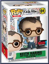 Keith Haring from Artists - Pop! Vinyl Figures manufactured by Funko [Front]
