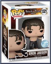 Eren Jaeger (Open Shirt) (Metallic) from Attack on Titan - Pop! Vinyl Figures manufactured by Funko [Front]
