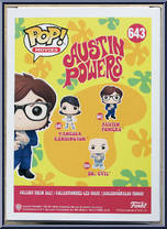 Austin Powers from Austin Powers - Pop! Vinyl Figures manufactured by Funko [Back]
