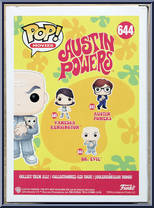 Dr. Evil from Austin Powers - Pop! Vinyl Figures manufactured by Funko [Back]