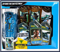 Avatar Jake Sully (Interactive Battle Pack) from Avatar - Exclusives manufactured by Mattel [Front]