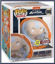 Aang (Avatar State) (Glows in the Dark) from Avatar the Last Airbender - Pop! Vinyl Figures manufactured by Funko [Front]