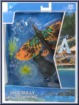 Jake Sully & Skimwing from Avatar - The Way of Water - Basic Series manufactured by McFarlane [Front]