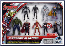 Avengers Vs Ultron from Avengers - Age of Ultron - Exclusives manufactured by Hasbro [Front]