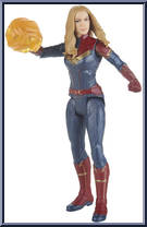 Captain Marvel from Avengers - Endgame - Basic Series manufactured by Hasbro [Loose]