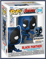 Black Panther (with Pin) from Avengers - Beyond Earth's Mightiest Pop! manufactured by Funko [Front]