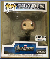 Black Widow (Deluxe) from Avengers - Avengers Assemble Pop! manufactured by Funko [Front]