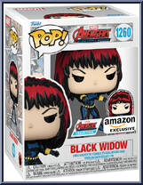 Black Widow (With Pin) from Avengers - Beyond Earth's Mightiest Pop! manufactured by Funko [Front]