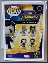 Bruce Banner from Avengers - Avengers Infinity War Pop! manufactured by Funko [Back]