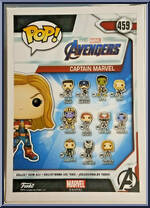 Captain Marvel from Avengers - Avengers Pop! manufactured by Funko [Back]
