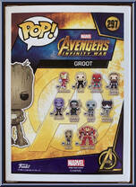 Groot (Gaming) from Avengers - Avengers Infinity War Pop! manufactured by Funko [Back]