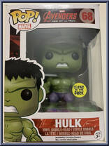Hulk (Gamma Glow in the Dark) from Avengers - Avengers Age of Ultron Pop! manufactured by Funko [Front]
