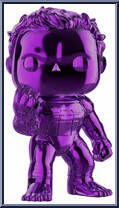 Hulk (Gauntlet) (Purple Chrome) from Avengers - Avengers Endgame Pop! manufactured by Funko [Loose]