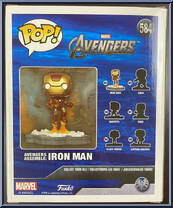 Iron Man (Deluxe) from Avengers - Avengers Assemble Pop! manufactured by Funko [Back]