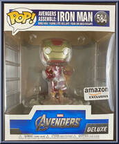 Iron Man (Deluxe) from Avengers - Avengers Assemble Pop! manufactured by Funko [Front]